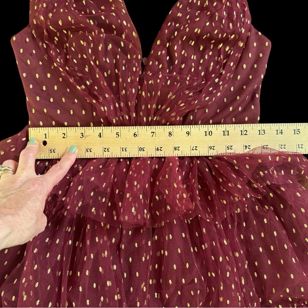 NWT Lulu’s Tiered Party Dress - Picture 12 of 14